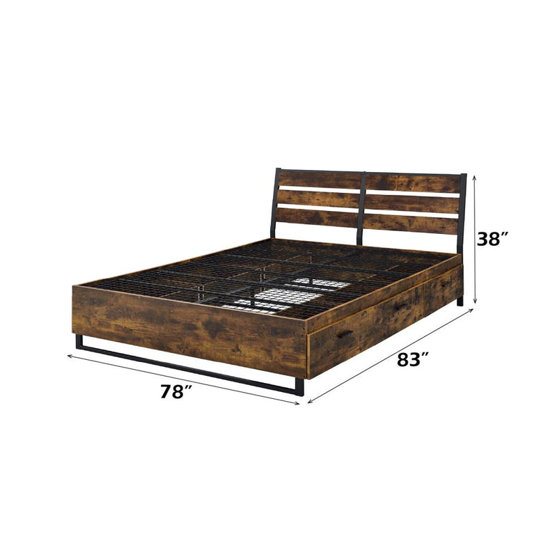 Calgary Furniture Emporium Juvanth King Panel Bed with Storage 24257EK IMAGE 8