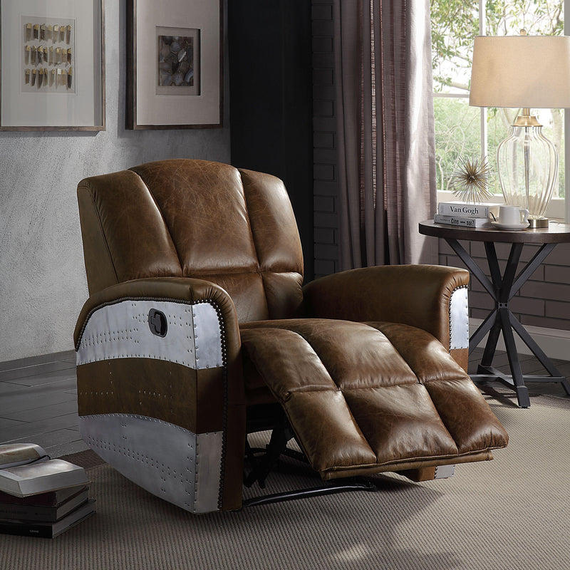 Calgary Furniture Emporium Brancaster Leather Recliner with Wall Recline 59718 IMAGE 10
