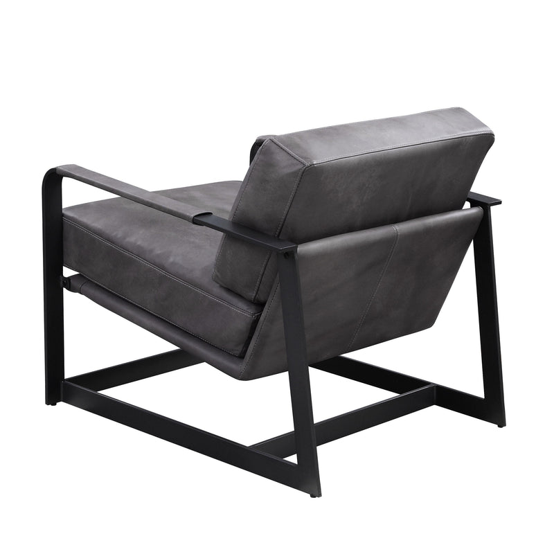 Calgary Furniture Emporium Locnos Stationary Leather Accent Chair 59944 IMAGE 4