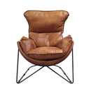 Calgary Furniture Emporium Thurshan Stationary Leather Look Accent Chair 59945 IMAGE 1