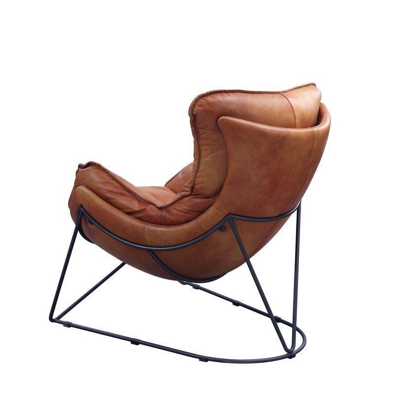 Calgary Furniture Emporium Thurshan Stationary Leather Look Accent Chair 59945 IMAGE 4