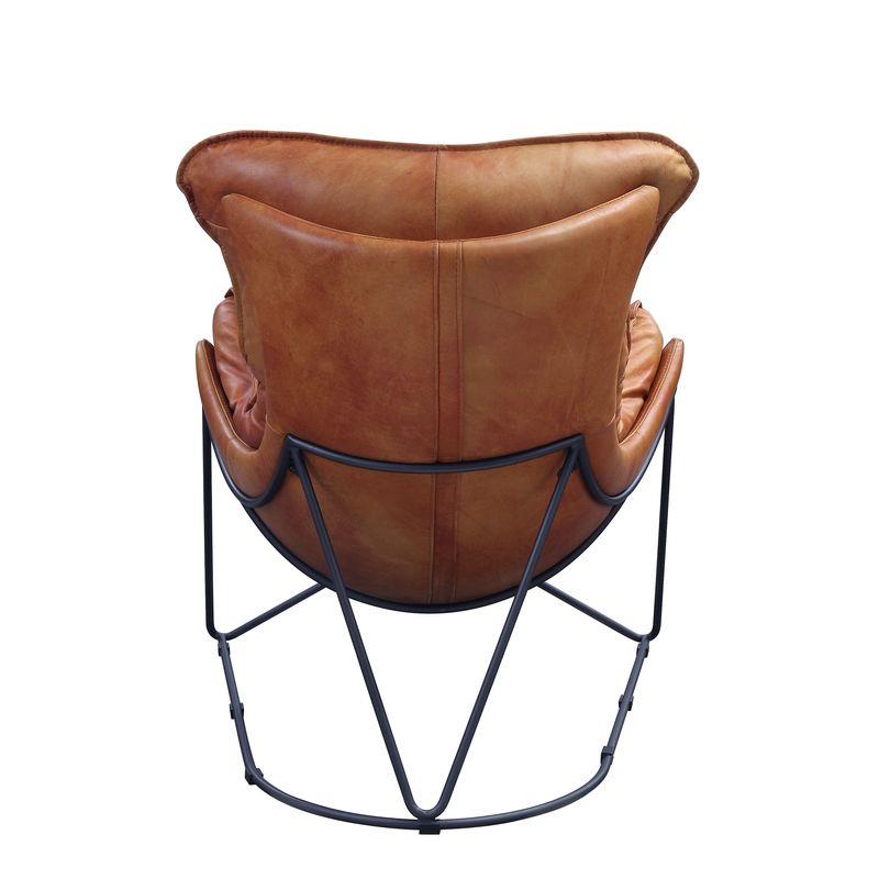 Calgary Furniture Emporium Thurshan Stationary Leather Look Accent Chair 59945 IMAGE 5