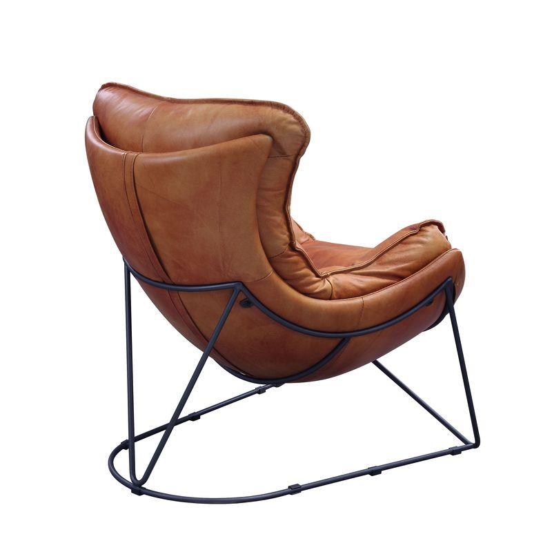 Calgary Furniture Emporium Thurshan Stationary Leather Look Accent Chair 59945 IMAGE 6