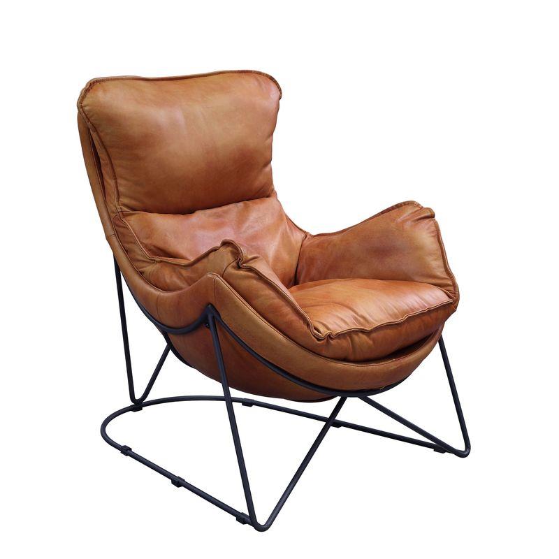 Calgary Furniture Emporium Thurshan Stationary Leather Look Accent Chair 59945 IMAGE 8