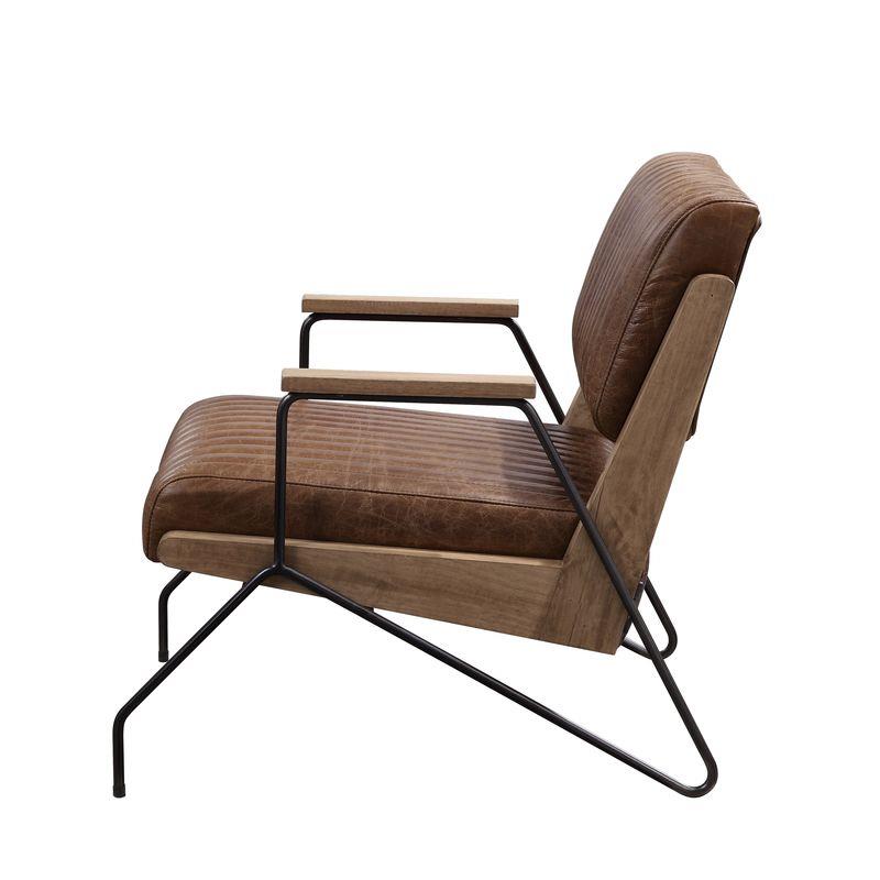 Calgary Furniture Emporium Eacnlz Stationary Leather Look Accent Chair 59947 IMAGE 3