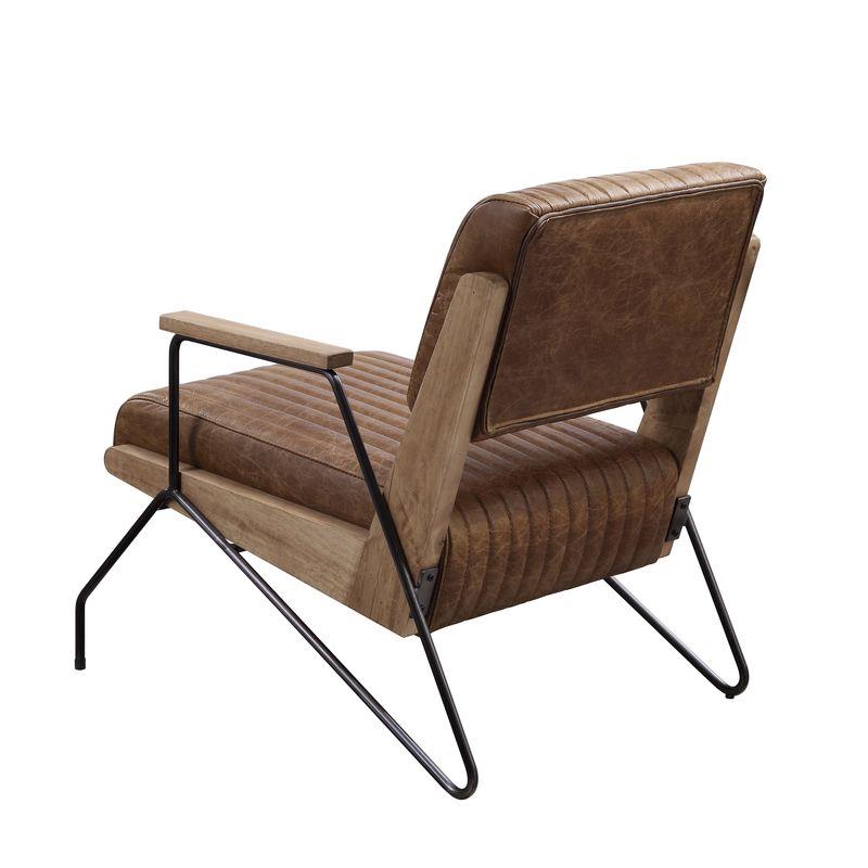 Calgary Furniture Emporium Eacnlz Stationary Leather Look Accent Chair 59947 IMAGE 4