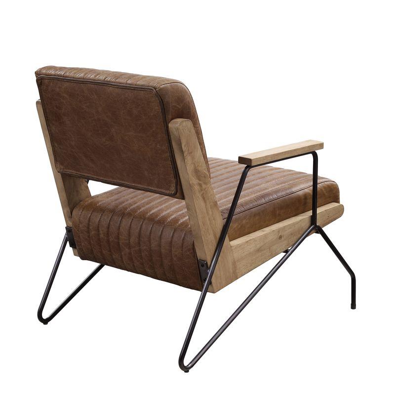 Calgary Furniture Emporium Eacnlz Stationary Leather Look Accent Chair 59947 IMAGE 6