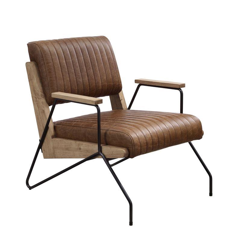 Calgary Furniture Emporium Eacnlz Stationary Leather Look Accent Chair 59947 IMAGE 8