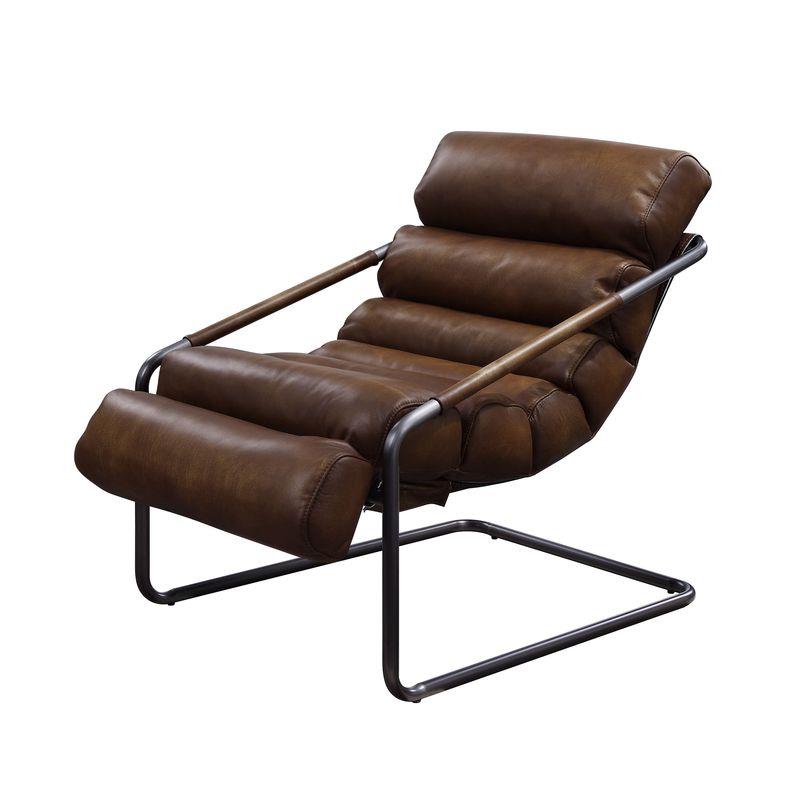Calgary Furniture Emporium Dolgren Stationary Leather Look Accent Chair 59948 IMAGE 2