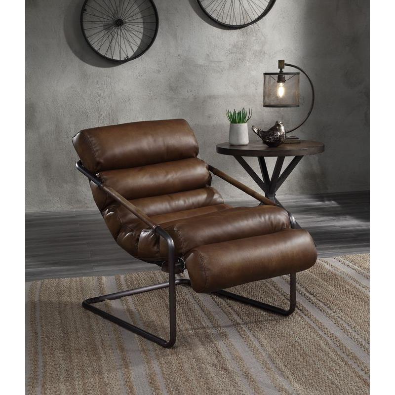 Calgary Furniture Emporium Dolgren Stationary Leather Look Accent Chair 59948 IMAGE 9