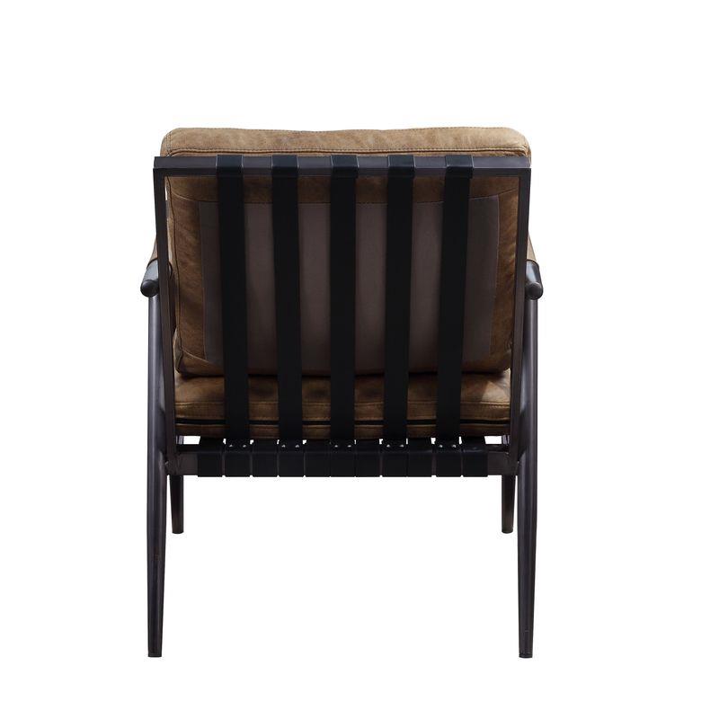 Calgary Furniture Emporium Anzan Stationary Leather Look Accent Chair 59949 IMAGE 5