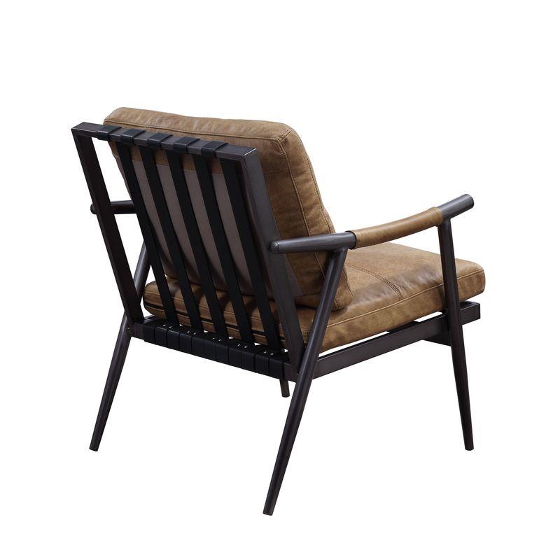 Calgary Furniture Emporium Anzan Stationary Leather Look Accent Chair 59949 IMAGE 6