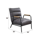 Calgary Furniture Emporium Nignu Stationary Leather Look Accent Chair 59950 IMAGE 10