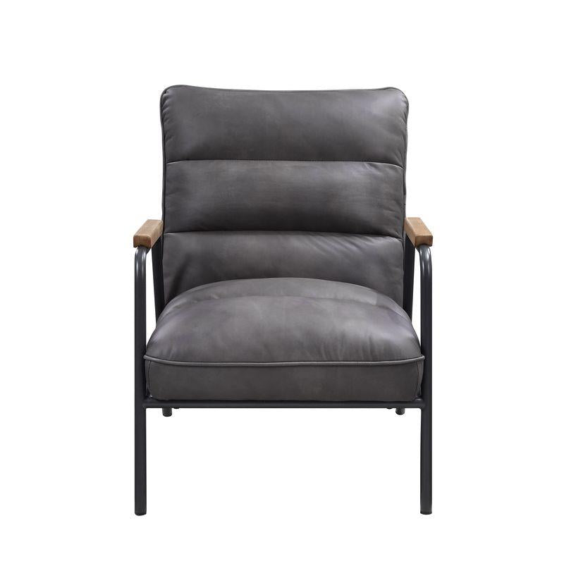 Calgary Furniture Emporium Nignu Stationary Leather Look Accent Chair 59950 IMAGE 1