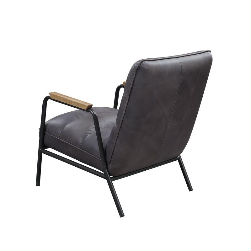 Calgary Furniture Emporium Nignu Stationary Leather Look Accent Chair 59950 IMAGE 4