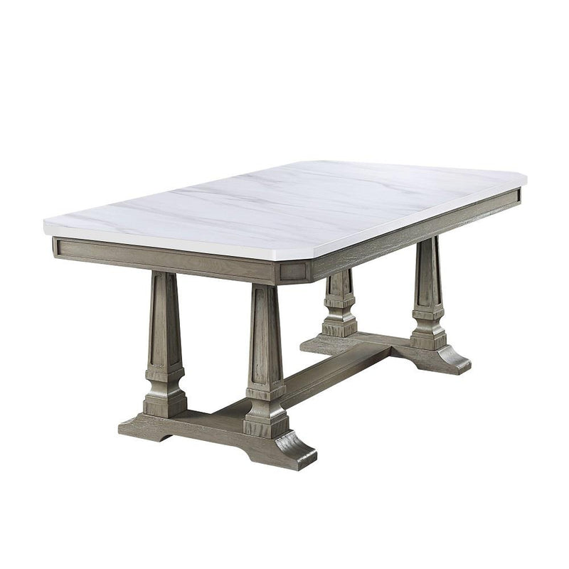 Calgary Furniture Emporium Zumala Dining Table with Trestle Base 73260 IMAGE 2