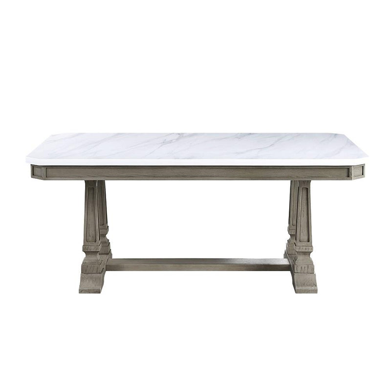 Calgary Furniture Emporium Zumala Dining Table with Trestle Base 73260 IMAGE 3