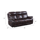 Calgary Furniture Emporium Perfiel Reclining Leather Sofa LV00066 IMAGE 17