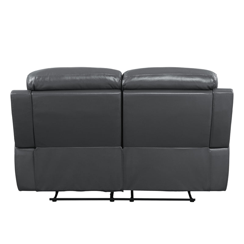 Calgary Furniture Emporium Lamruil Reclining Leather Loveseat LV00073 IMAGE 10