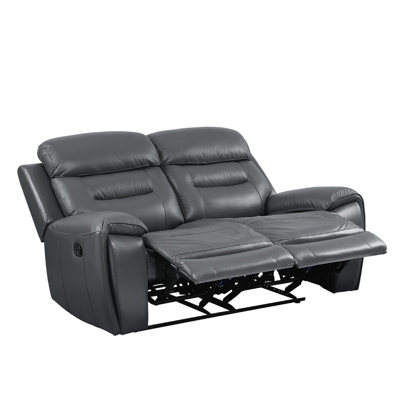 Calgary Furniture Emporium Lamruil Reclining Leather Loveseat LV00073 IMAGE 6