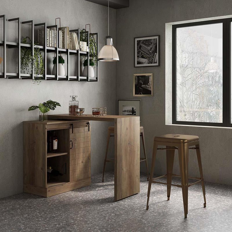 Calgary Furniture Emporium Quillon Pub Height Dining Table with Pedestal Base DN00153 IMAGE 10