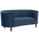 Calgary Furniture Emporium Millephri Stationary Fabric Loveseat LV00170 IMAGE 2