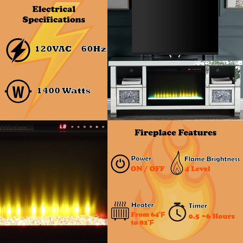 Calgary Furniture Emporium Noralie TV Stand LV00313 IMAGE 3