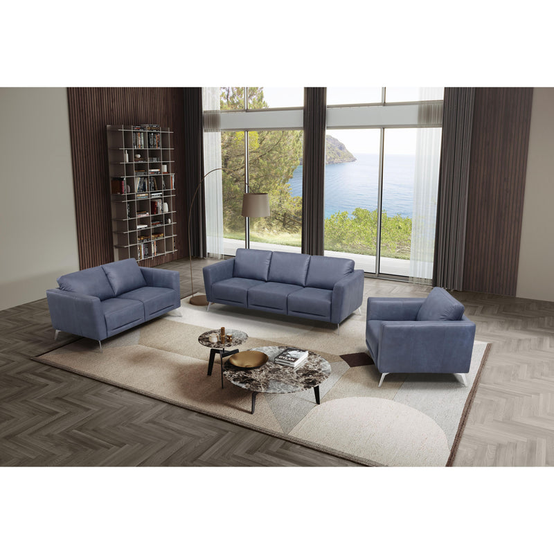 Calgary Furniture Emporium Astonic Stationary Fabric and Leather Look Sofa LV00212 IMAGE 8