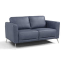 Calgary Furniture Emporium Astonic Stationary Fabric and Leather Look Loveseat LV00213 IMAGE 1