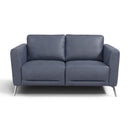 Calgary Furniture Emporium Astonic Stationary Fabric and Leather Look Loveseat LV00213 IMAGE 2