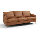 Calgary Furniture Emporium Safi Stationary Fabric and Leather Look Sofa LV00216 IMAGE 1