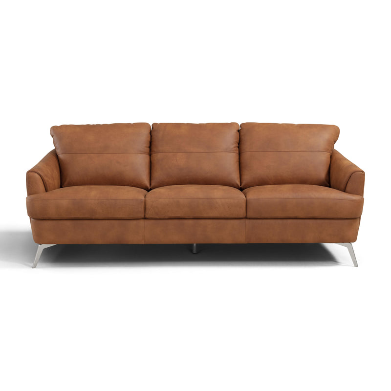 Calgary Furniture Emporium Safi Stationary Fabric and Leather Look Sofa LV00216 IMAGE 2