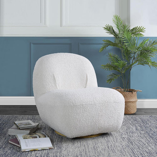 Calgary Furniture Emporium Yedaid Swivel Fabric Accent Chair AC00231 IMAGE 1