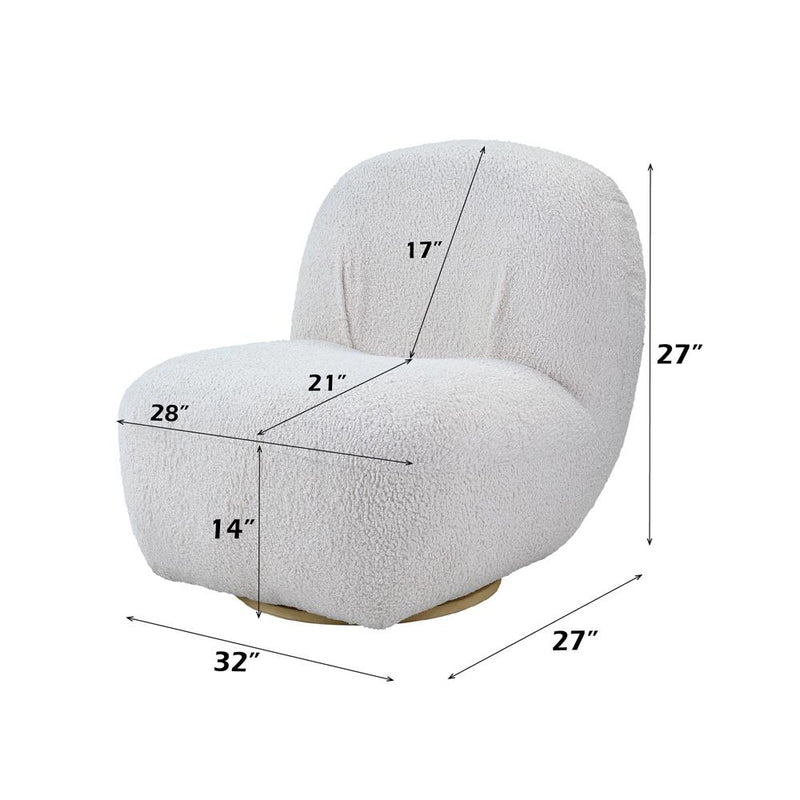 Calgary Furniture Emporium Yedaid Swivel Fabric Accent Chair AC00231 IMAGE 7