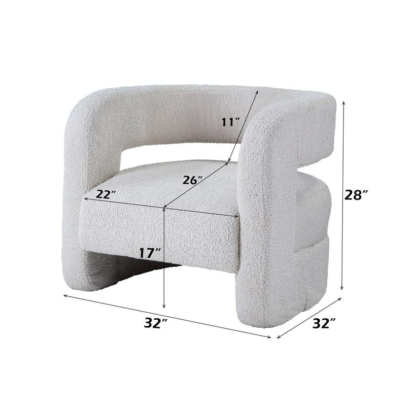 Calgary Furniture Emporium Yitua Stationary Fabric Accent Chair AC00233 IMAGE 8