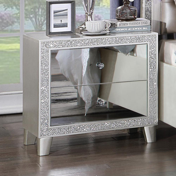 Calgary Furniture Emporium Sliverfluff 2-Drawer Nightstand BD00243 IMAGE 1