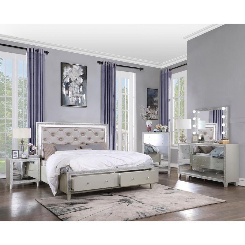 Calgary Furniture Emporium Sliverfluff 2-Drawer Nightstand BD00243 IMAGE 6