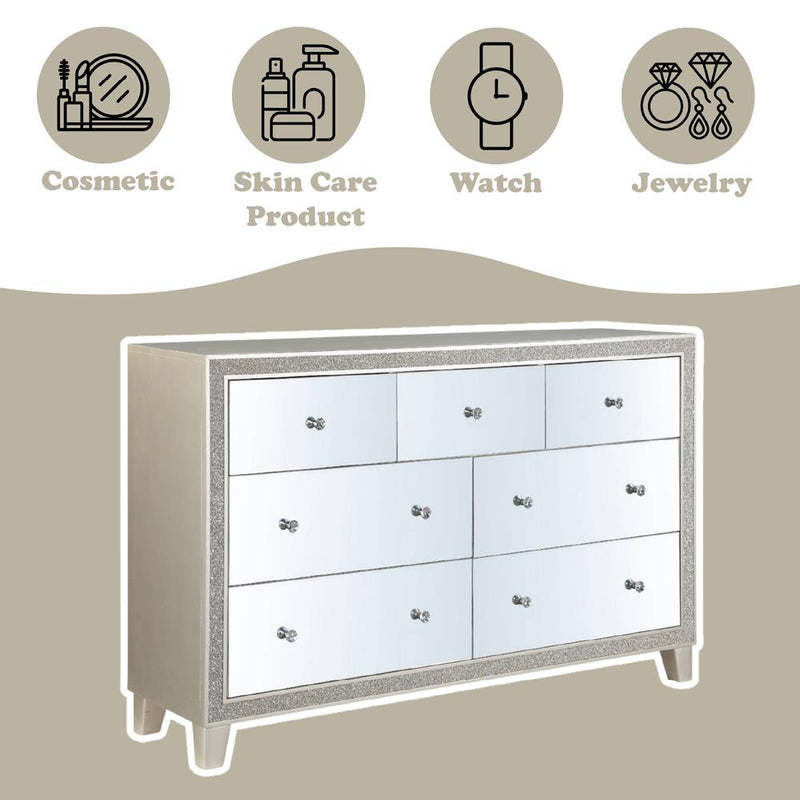 Calgary Furniture Emporium Sliverfluff 7-Drawer Dresser BD00246 IMAGE 7