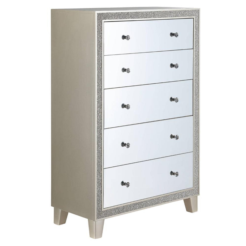 Calgary Furniture Emporium Sliverfluff 5-Drawer Chest BD00247 IMAGE 2