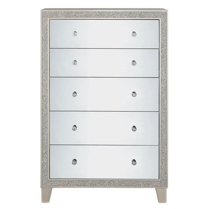 Calgary Furniture Emporium Sliverfluff 5-Drawer Chest BD00247 IMAGE 3