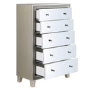 Calgary Furniture Emporium Sliverfluff 5-Drawer Chest BD00247 IMAGE 4