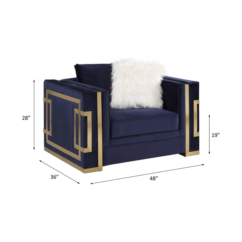 Calgary Furniture Emporium Virrux Stationary Fabric Chair LV00295 IMAGE 7