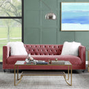 Calgary Furniture Emporium Heibero II Stationary Fabric Sofa LV00327 IMAGE 1
