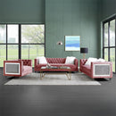 Calgary Furniture Emporium Heibero II Stationary Fabric Sofa LV00327 IMAGE 7