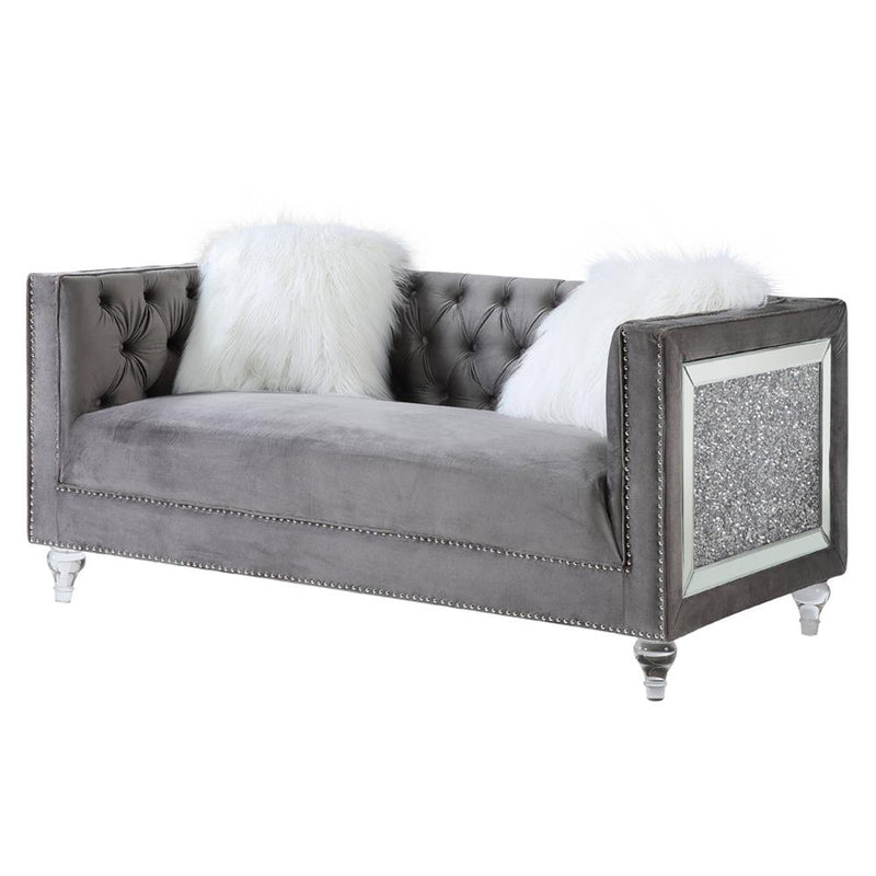 Calgary Furniture Emporium Heibero II Stationary Fabric Loveseat LV00331 IMAGE 2