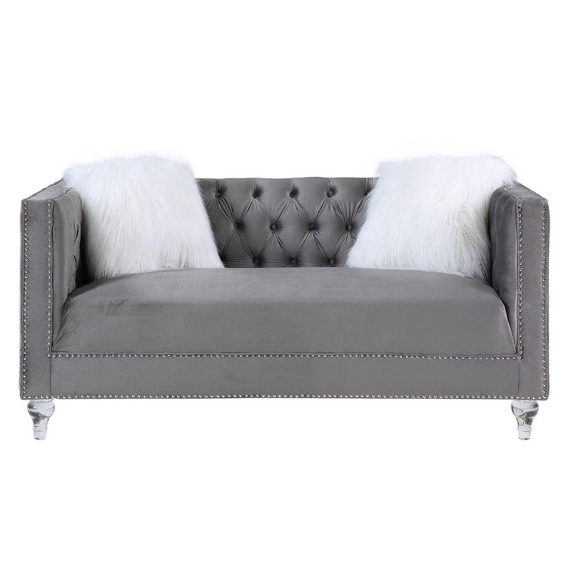 Calgary Furniture Emporium Heibero II Stationary Fabric Loveseat LV00331 IMAGE 3