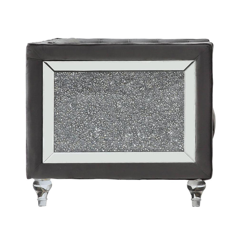 Calgary Furniture Emporium Heibero II Stationary Fabric Loveseat LV00331 IMAGE 5