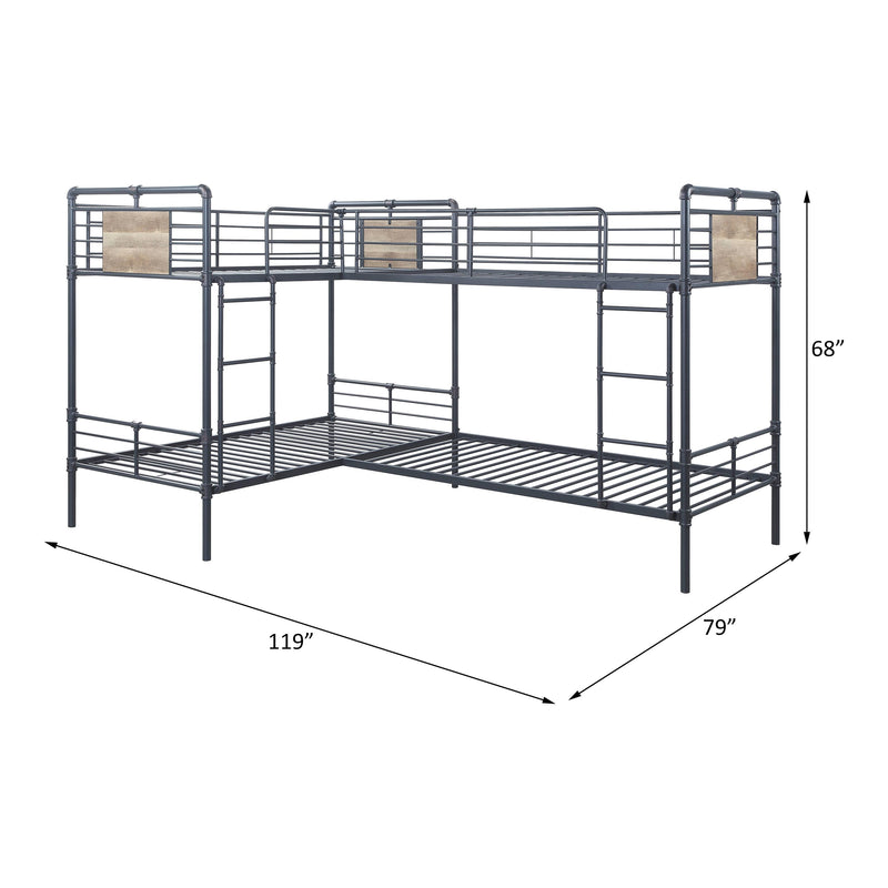 Calgary Furniture Emporium Kids Beds Bunk Bed BD00370 IMAGE 2