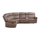 Calgary Furniture Emporium Dollum Reclining Fabric 3 pc Sectional LV00397 IMAGE 3