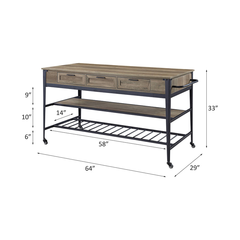 Calgary Furniture Emporium Kitchen Islands and Carts Islands AC00402 IMAGE 6